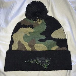 Camouflage Patriots beanie